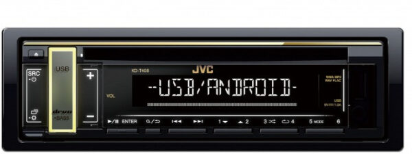 JVC KD-T408 پخش صوتی جی وی سی