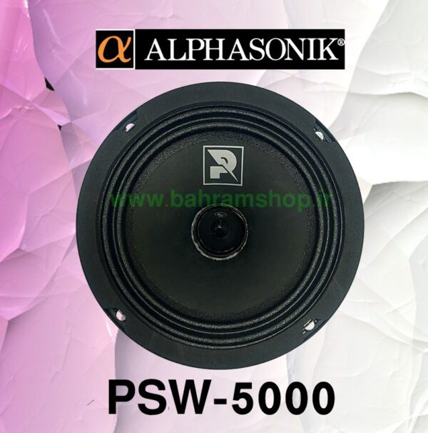 Alphasonik PSW-5000 میدرنج 5 اینچ آلفاسونیک