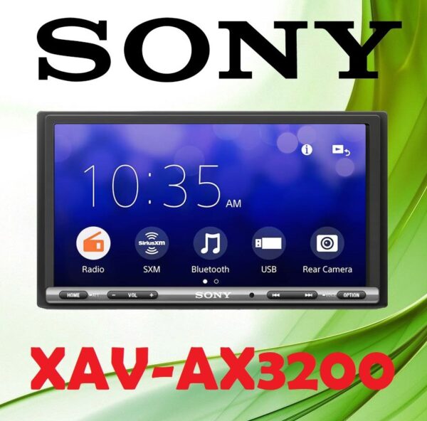 Sony XAV-AX3200 پخش تصویری سونی