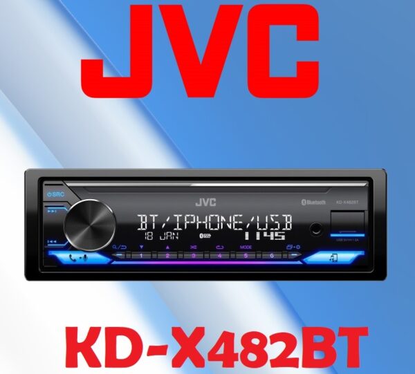JVC KD-X482BT رادیوپخش جی وی سی