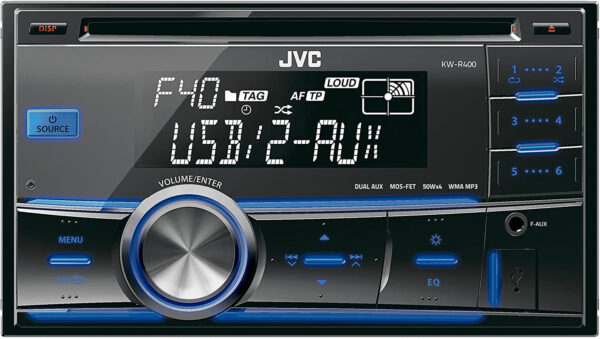 JVC KW-R500 پخش صوتی دو دین جی وی سی