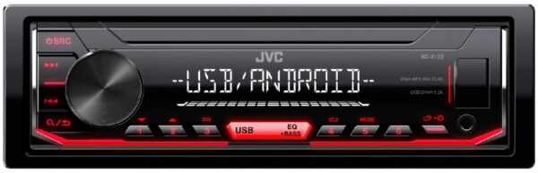 JVC KD-X152M رادیوفلش جی وی سی
