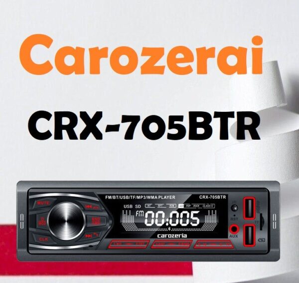 Carozeria CRX-705BTR پخش دکلس کاروزریا