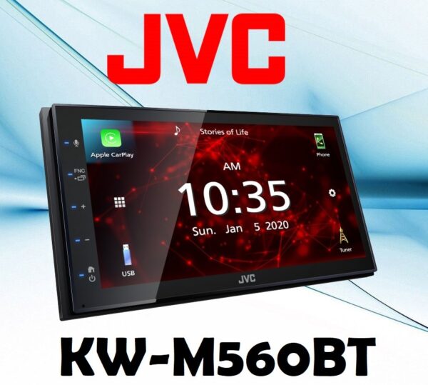 JVC KW-M560BT پخش تصویری جی وی سی