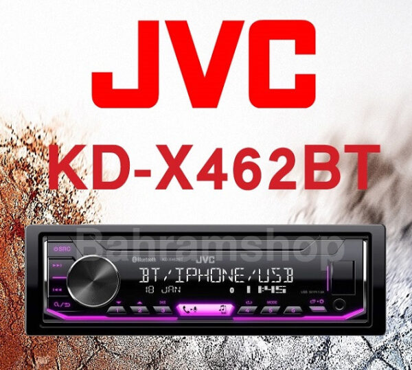 JVC KD-X462BT رادیوپخش جی وی سی ۴۶۲