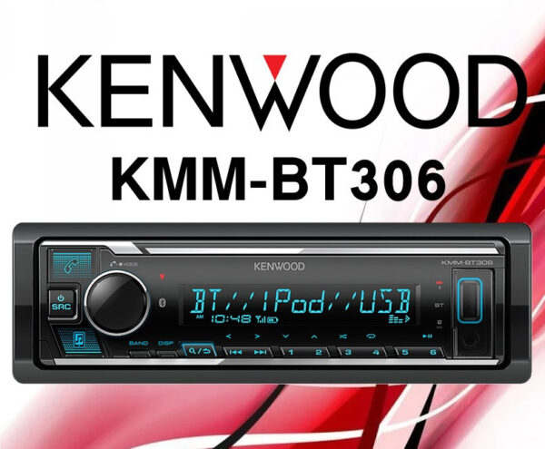Kenwood KMM-BT306 رادیوفلش بلوتوثی کنوود