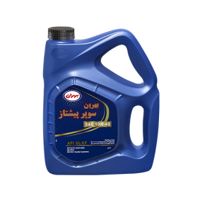 روغن موتور بهران سوپر پیشتاز 10W40 SL حجم 4 لیتری
